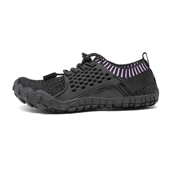 Kids Quick-Dry Water Shoes - BLACK PURPLE - 1